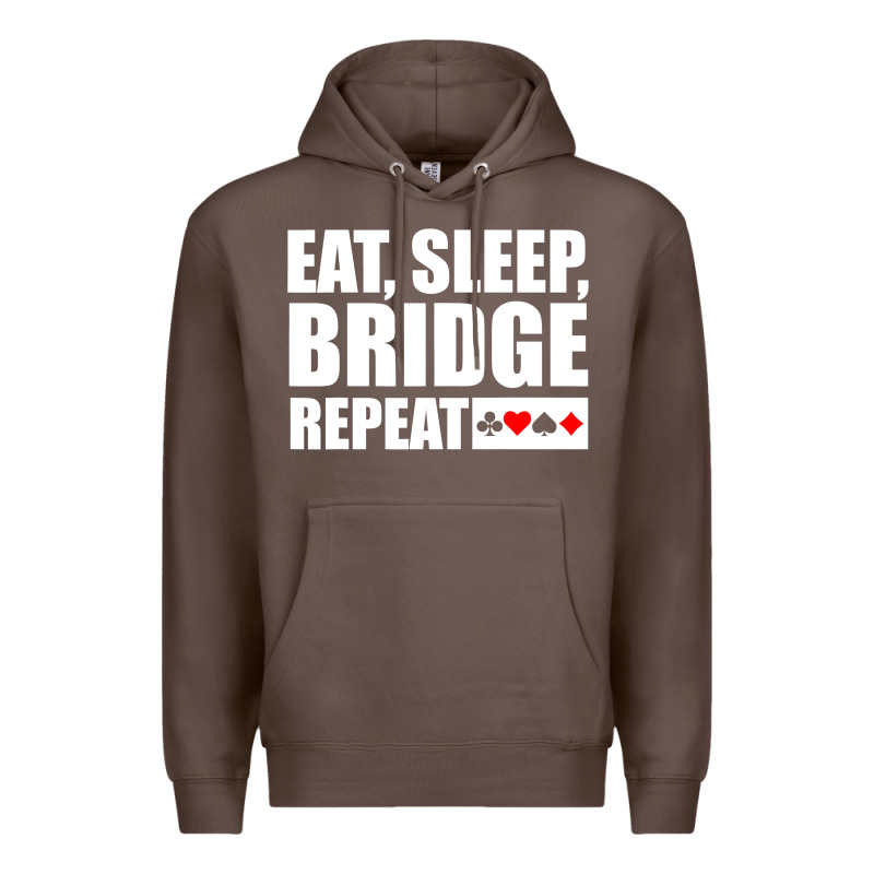 Funny Bridge Card Game Lover Bridge Premium Hoodie by linhVisuals | Teevron