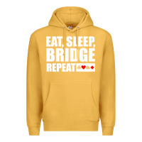 Mustard funny bridge card game lover bridge Premium Hoodie - linhVisuals