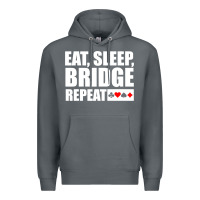 Rock funny bridge card game lover bridge Premium Hoodie - linhVisuals