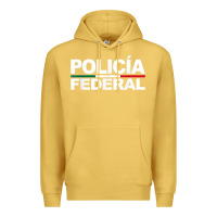 Antique Gold mexico policia federal mexican police law enforcement Premium Hoodie - linhVisuals