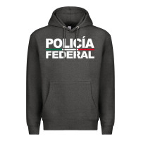Charcoal Heather mexico policia federal mexican police law enforcement Premium Hoodie - linhVisuals