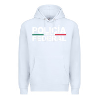 White mexico policia federal mexican police law enforcement Premium Hoodie - linhVisuals