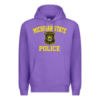 Purple michigan state police Premium Hoodie - linhVisuals