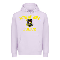 Lilac michigan state police Premium Hoodie - linhVisuals