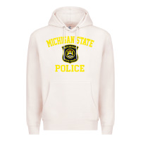 Pale Pink michigan state police Premium Hoodie - linhVisuals