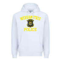 White michigan state police Premium Hoodie - linhVisuals
