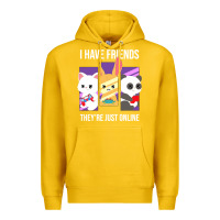 Lemon i have friends they are just online Premium Hoodie - linhVisuals