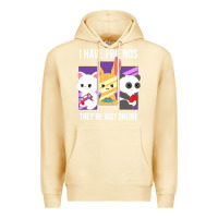 Pina Colada i have friends they are just online Premium Hoodie - linhVisuals