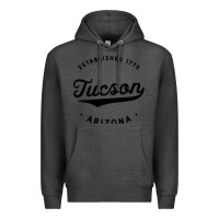 Charcoal Heather classic retro vintage tucson arizona 1775 usa gift sweatshirt Premium Hoodie - linhVisuals