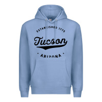 Colony Blue classic retro vintage tucson arizona 1775 usa gift sweatshirt Premium Hoodie - linhVisuals