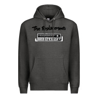 Charcoal Heather radio the replacements Premium Hoodie - linhVisuals