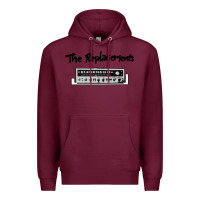 Burgundy radio the replacements Premium Hoodie - linhVisuals