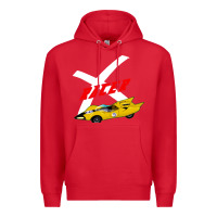 Red racer x Premium Hoodie - linhVisuals