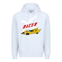 White racer x Premium Hoodie - linhVisuals