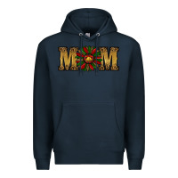 Navy christmas mom (1) Premium Hoodie - RanaPortraitStore