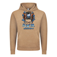 Vintage Coffee dental assistant messy bun Vintage Hoodie - BarkalooDesign