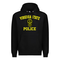 Black virginia state police Premium Hoodie - linhVisuals