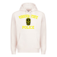 Pale Pink virginia state police Premium Hoodie - linhVisuals