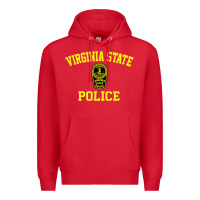 Red virginia state police Premium Hoodie - linhVisuals
