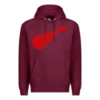 Burgundy red monkees Premium Hoodie - linhVisuals