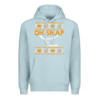 Blue Mist oh snap turkey wishbone funny ugly Premium Hoodie - linhVisuals