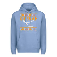 Colony Blue oh snap turkey wishbone funny ugly Premium Hoodie - linhVisuals