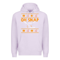 Lilac oh snap turkey wishbone funny ugly Premium Hoodie - linhVisuals