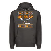 Smoke oh snap turkey wishbone funny ugly Premium Hoodie - linhVisuals