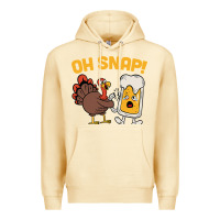 Pina Colada oh snap thanksgiving cute turkey day Premium Hoodie - linhVisuals