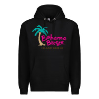 Black bahama breeze Premium Hoodie - linhVisuals