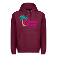 Burgundy bahama breeze Premium Hoodie - linhVisuals