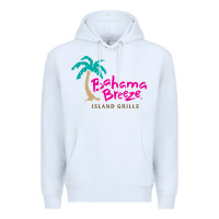 White bahama breeze Premium Hoodie - linhVisuals