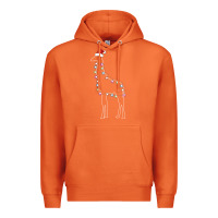 Carrot santa giraffe christmas color led Premium Hoodie - linhVisuals