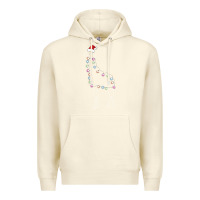 Sandshell santa giraffe christmas color led Premium Hoodie - linhVisuals