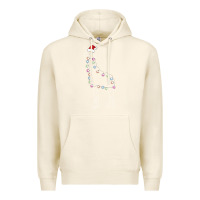 Tofu santa giraffe christmas color led Premium Hoodie - linhVisuals