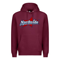 Burgundy northside high school Premium Hoodie - linhVisuals