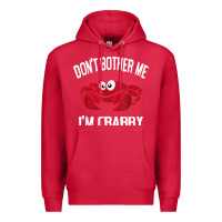Cardinal don't bother me i'm crabby Premium Hoodie - linhVisuals
