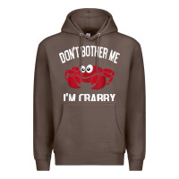 Coffee don't bother me i'm crabby Premium Hoodie - linhVisuals