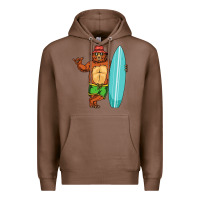 Chestnut surfing premium Premium Hoodie - linhVisuals
