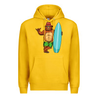 Lemon surfing premium Premium Hoodie - linhVisuals