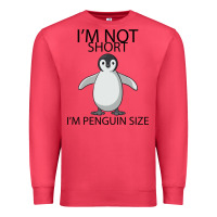 Cardinal I'm Not Short I'm Penguin Size Premium Sweatshirt - Bettercallsaul