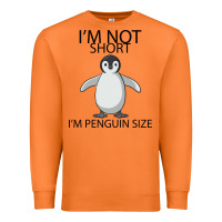 Carrot I'm Not Short I'm Penguin Size Premium Sweatshirt - Bettercallsaul