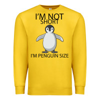 Lemon I'm Not Short I'm Penguin Size Premium Sweatshirt - Bettercallsaul