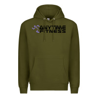 Army Green anytime fitness leg day Premium Hoodie - linhVisuals