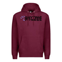 Burgundy anytime fitness leg day Premium Hoodie - linhVisuals