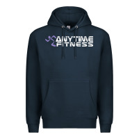 Navy anytime fitness leg day Premium Hoodie - linhVisuals
