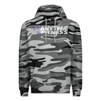 Slate Camo anytime fitness leg day Premium Hoodie - linhVisuals