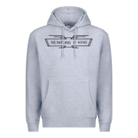 Heather Grey mumford and sons merch Premium Hoodie - linhVisuals