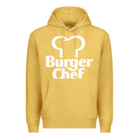 Antique Gold vintage burger chef classic Premium Hoodie - linhVisuals