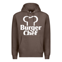 Coffee vintage burger chef classic Premium Hoodie - linhVisuals
